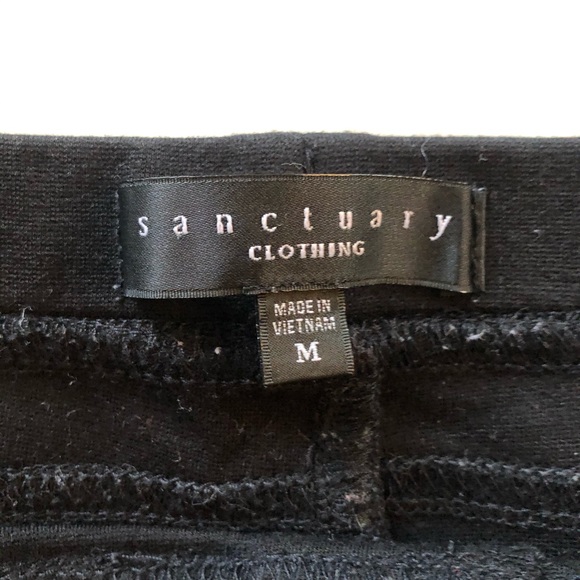 Sanctuary Runaway Original Black Grease Leggings - Picture 3 of 6